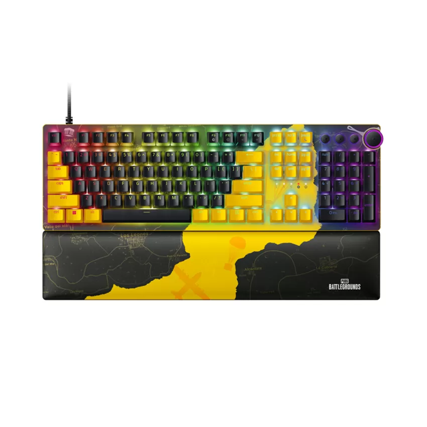 Bàn phím cơ Razer Huntsman V2 Linear Optical Switch PUBG BATTLEGROUNDS Edition