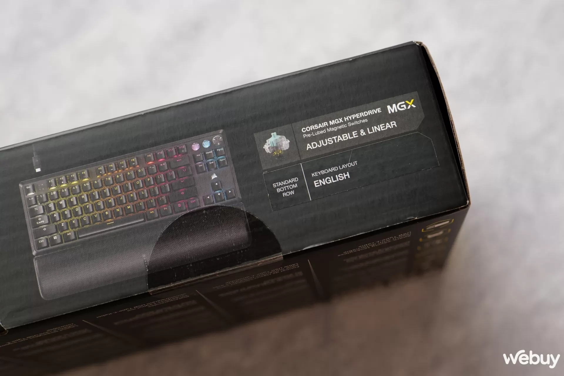 Trải nghiệm Corsair K70 Pro TKL: Nâng cấp lớn nhờ switch nam châm Hall Effect- Ảnh 2. Trải nghiệm Corsair K70 Pro TKL: Nâng cấp lớn nhờ switch nam châm Hall Effect- Ảnh 2.