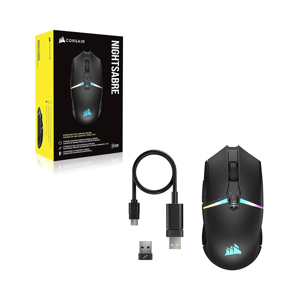 Chuột không dây Corsair Nightsabre RGB